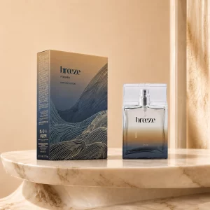 Breeze parfum homme 50 ml Eau de Parfum élégante et longue tenue