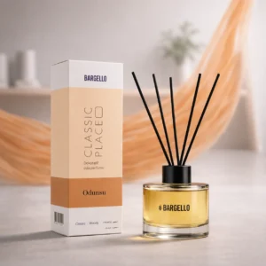 Classic Place Bargello parfum d’intérieur 120 ml senteur boisée avec diffuseur à bâtonnets noirs