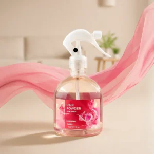 Bargello Pink Powder Home Spray 485 ml spray d’intérieur poudré et floral pour la maison